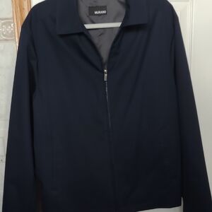 Murano Men's Deep Blue Windbreaker